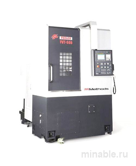 Вертикальный токарный станок для обработки крупных деталей Feeler FVT-600 от компании Methods
