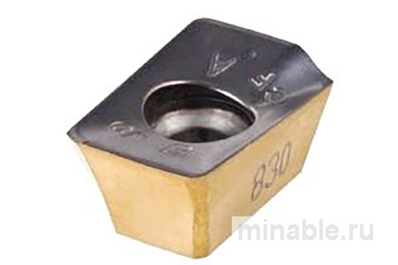 Вставные режущие пластины с несимметричными режущими гранями HM90 ADCT 1505-CF от компании Iscar