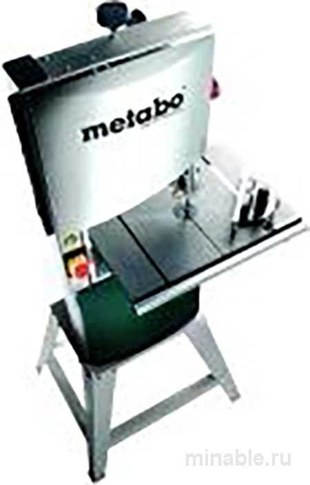 Ленточная пила Metabo BAS 317 Precision WNB для высокой точности и производительности реза