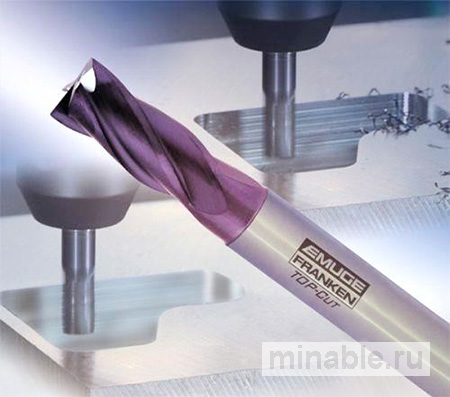 Концевые фрезы Top-Cut для черновой и финишной обработки