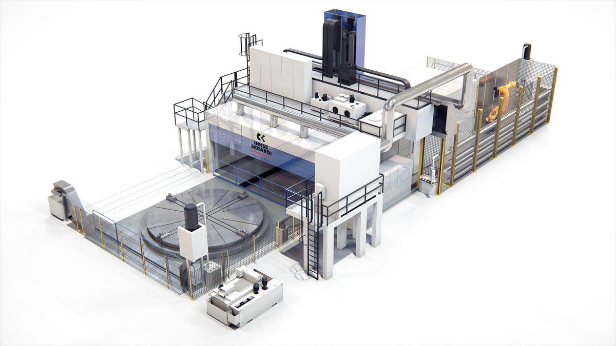 Многозадачный обрабатывающий центр большого размера