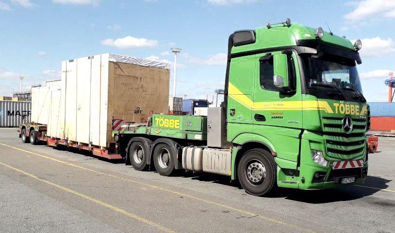 «ТЁббе»: доставка негабаритного оборудования