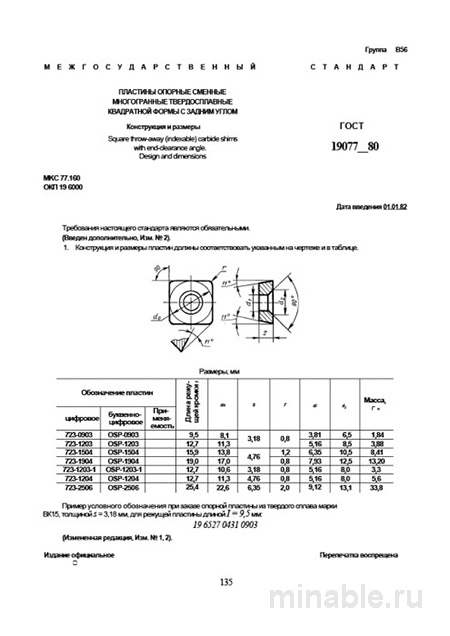 ГОСТ 19077-80: Пластины опорные – детальный разбор и описание