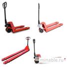 Тележки с различной шириной и длиной вил