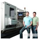 Приложение настраивает двухшпиндельную токарную обработку