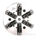 Шестикулачковый патрон токарного станка с уплотнением