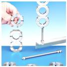 Штабелируемые хомуты из нержавеющей стали