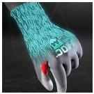 Тонкие рабочие перчатки 21G с противопорезной защитой ANSI A4