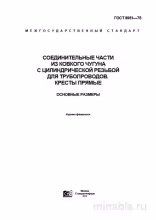 ГОСТ 8951-75: Соединительные части из ковкого чугуна - Разбор и описание